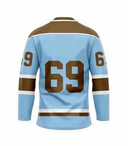 Jersey de Hockey sobre Hielo Personalizable de Alta Calidad para Hombre, Impresión Personalizada con Nombre de Equipo - Product Image 4