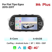 Lecteur multimédia automobile MEKEDE avec écran tactile Android 1024*600 pour Fiat Tipo Egea 7 pouces, prend en charge la caméra de recul