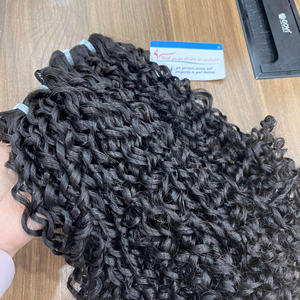 Extensions de cheveux Pixie Curly Hair Trame Armure de cheveux humains vietnamiens disponibles en stock - Product Image 6