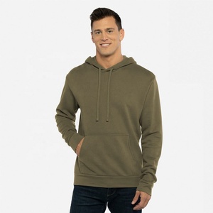 เสื้อสเวตเตอร์สวมหัวปักแบบสวมหัวผ้าฟลีซสีเขียวมะกอก9304เหมาะสำหรับทั้งชายและหญิง - Product Image 1