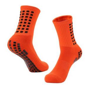Custom Sports Grip <b>Socks</b> Thick Bottom <b>Non</b> <b>Slip</b> <b>Socks</b> Men's Sports <b>Football</b> Soccer Custom <b>Socks</b> For Unisex - Product Image 4