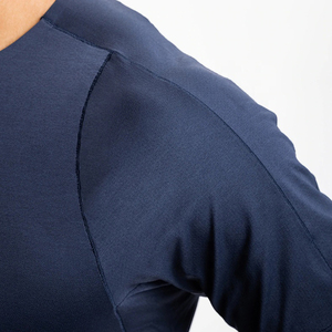 T-shirt de sport respirant pour homme, personnalisable avec logo, uni, sans couture, pour la course à pied, la salle de sport, l'entraînement et les activités sportives - Product Image 4