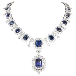 Collier pendentif abstrait vintage diamant soleil lune Bijoux fantaisie Collier plaqué or 2024 18 carats pour femme