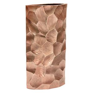 Hammered Indent Design Flower Vase Silver Luxury Indoor Decoration for Home, Office & Hotel Antique Look - Product Image 2