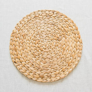 New design water hyacinth <b>placemat</b> table plate charger <b>for</b> <b>christmas</b> holiday parties decor - Product Image 2