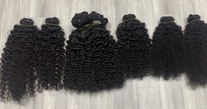 Extensions de cheveux humains vierges cambodgiens, naturels, non traités, fermeture 5x5, style ondulé bouclé, cheveux Remy, qualité supérieure, sans nœuds - Product Image 3