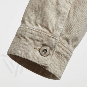 Chaqueta Vaquera de Mezclilla para Mujer, Nueva, Informal, de Manga Larga, de Alta Calidad, Personalizada, con Frente Personalizado - Product Image 6