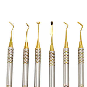 Espátulas de Resina Compuesta Dental, Recubiertas de Titanio, Accesorios para Dentistas, Herramienta para Limpiar y Rellenar Dientes de SurgiRight - Product Image 4