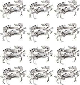 Rond de serviette super luxe décor de table de fête de mariage en forme vintage unique rond de serviette indien noël - Product Image 6