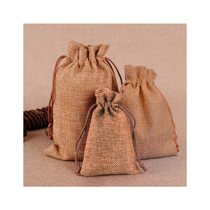 extra thick <b>jute</b> tote <b>bags</b> wholesale bulk supplier factory price export oem for heavy <b>shopping</b> - Product Image 2