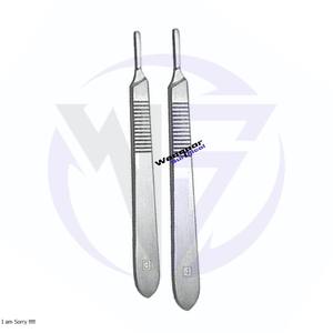 Mango de hoja quirúrgica de bisturí de acero inoxidable de alta calidad No.3 /No.4 instrumento médico reutilizable y autoclavable - Product Image 6