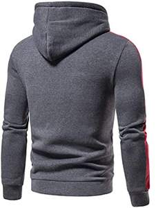 Ensemble de jogging d'entraînement en coton avec logo personnalisé vêtements de sport de grande taille avec survêtements noirs unis survêtements pour hommes femmes pour l'hiver - Product Image 6