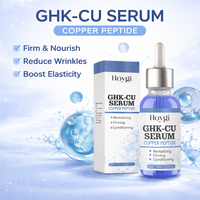 Sérum professionnel GHK-CU au peptide de cuivre bleu, acide hyaluronique, liquide anti-rides 30ml, réparation profonde, stimulant de collagène, anti-âge