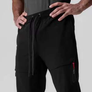 Joggers respirants pour hommes Tissu en coton doux Ajustement détendu Fournisseur OEM - Product Image 4