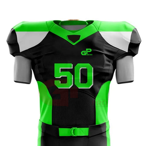 Ropa deportiva, uniforme de fútbol americano de color personalizado, uniforme de fútbol americano hecho a medida de secado rápido - Product Image 3