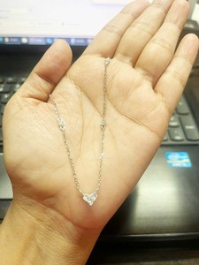 สร้อยคอรักหัวใจ925เงินสเตอร์ลิงมินิมอลลิสต์ของขวัญวันครบรอบ - Product Image 6