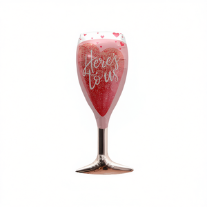 Palloncino in Foil 'Party Love' Copa 'Here's To Us' 101Cm, Decorazioni per San Valentino - Product Image 2