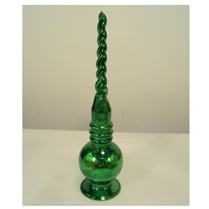 Gold Mercury Glass <b>Christmas</b> <b>Tree</b> Ornaments <b>Table</b> Top Decorative For Home Party Decor - Product Image 4