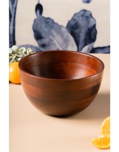 <b>Wooden</b> Fruit <b>Bowl</b> <b>Large</b> - Product Image 6