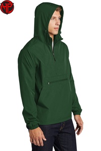 Lightweight Outdoor Running Windbreaker <b>Jacket</b> Quick Dry and <b>Packable</b> with Zipper Closure Solid Pattern Nylon <b>Jacket</b> - Product Image 3
