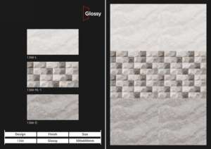 กระเบื้องบุผนังเซรามิกเงาขนาด 30x60 ซม. รุ่นโมเดิร์น สำหรับตกแต่งภายในบ้านอย่างมีสไตล์ - Product Image 2