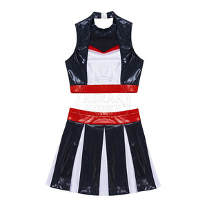 Vente directe d'usine Uniforme de pom-pom girl sans manches Nouveau style de vêtements de sport Uniforme de pom-pom girl - Product Image 2