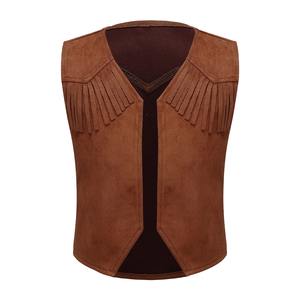 เสื้อกั๊กหนังแขนกุดสำหรับผู้ชายกลางแจ้งผ้าใส่สบายแบบมืออาชีพออกแบบได้ตามต้องการสำหรับฤดูหนาว - Product Image 1