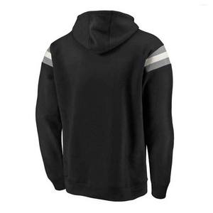 Personalizable de los hombres de color sólido de talla grande estilo de la calle Sudadera con capucha chaqueta suelta Fit Top - Product Image 2