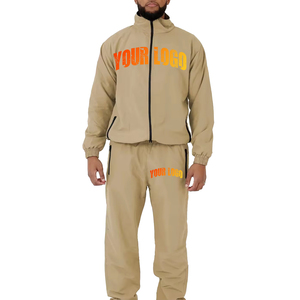 Survêtement en nylon pour homme de haute qualité, deux pièces, survêtement en nylon pour homme, 100% polyester, ensemble de jogging, ensemble de fitness unisexe, survêtement en nylon pour homme - Product Image 4