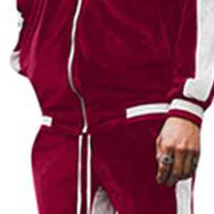 เสื้อวอร์มทรงหลวมแบบมีฮู้ดซิปรูดซิป3ชั้นสำหรับผู้ชายชุดวอร์มทรงหลวมใส่ลำลองแบบออกแบบได้ตามต้องการด้วยพลอยเทียมสำหรับฤดูร้อน - Product Image 5