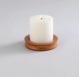 Popular Metal Round <b>Candle</b> <b>Holder</b> Brown Finished for Wedding and Home Lighting Decoration Tabletop <b>Candle</b> <b>Holder</b> - Product Image 3