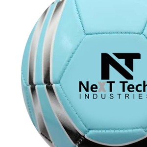 Balón de entrenamiento de fútbol de Next Tech Industries, material de PU para fines de entrenamiento con diseño personalizado y logotipo personalizado - Product Image 4