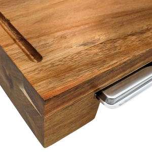 Vente en gros de grandes planches à découper en bois d'acacia et en bambou, vierges et personnalisables pour la cuisine, pour hacher et servir - Product Image 2