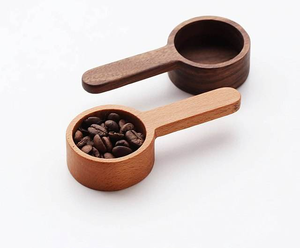 Cuillère en bois avec long manche, cuillère à café avec taille et logo personnalisés, de la meilleure qualité, directement de l'usine en Inde - Product Image 1