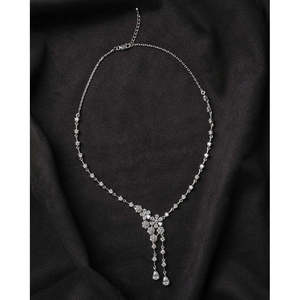 925 Sterling Silber Kristall Anaya Halskette - Product Image 2