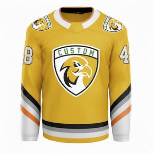 Maillots de hockey sur patins en ligne OEM personnalisables avec broderie sublimée bon marché, vêtements de sport de haute qualité - Product Image 4