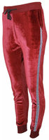 Ensemble de survêtement pour homme en velours avec capuche, haut et pantalon à rayures, idéal pour les fêtes, séchage rapide, léger, hiver, 100% polyester