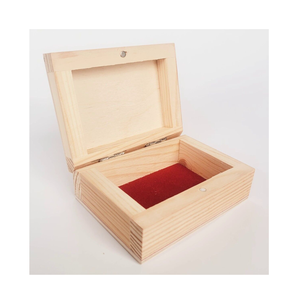 Modern Wood Jewelry <b>Gift</b> Box <b>Space</b>-Saving Storage Box Customizable for Business <b>Gifts</b> Box Crafts - Product Image 5