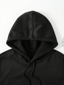 เสื้อสวมหัวมีฮู้ดแบบสวมหัวคอตตอน100% ของผู้ชายเสื้อวอร์มขนแกะสวมใส่สบายปกเสื้อพิมพ์ลายดิจิตอลโลโก้ตามสั่งสำหรับฤดูหนาว - Product Image 3