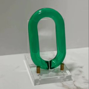 Chaînes en résine écologiques transparentes et colorées, personnalisables, pour décoration murale, projets de bricolage, séparateur de pièce, style ange - Product Image 2