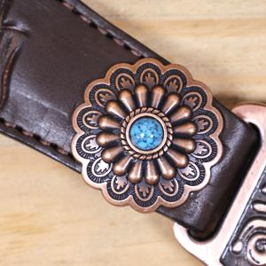 Lightweight Quality Leather Western Headstall and Breastplate <b>Set</b> Concise Design <b>Equestrian</b> Clothing-for Riding Halter & Girth - Product Image 5