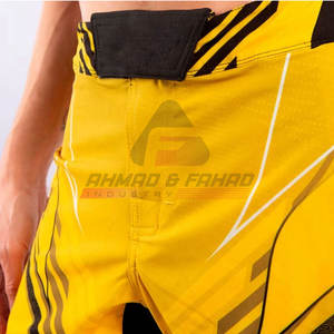 กางเกงขาสั้น MMA 2025ขาสั้นสำหรับผู้ชายดีไซน์ใหม่ผลิตตามสั่ง - Product Image 5