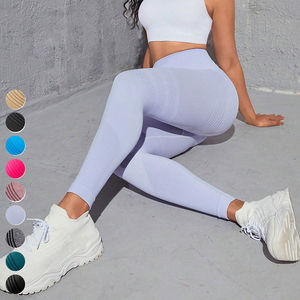 Leggings de yoga pour femmes, nouveau design, taille élastique, vente chaude, vêtements de yoga de qualité supérieure, service OEM, design anti-rétrécissement, leggings de yoga pour femmes - Product Image 2