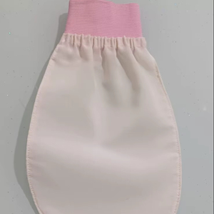 Gants sans doigts élastiques en soie douce de grande taille de couleur crème Usage quotidien Confortable Lavable Sans compression Séchage rapide - Product Image 4