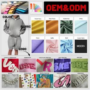 Conjunto Deportivo de Verano Personalizado de Poliéster para Hombre, Chándal Corto de 2 Piezas con Pantalones Cortos y Sudadera con Capucha para Hombre - Product Image 6