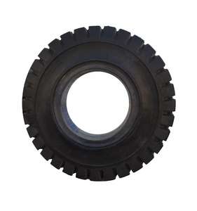 Roue en caoutchouc massif pour plateforme de travail en hauteur Genie avec jante - Product Image 5