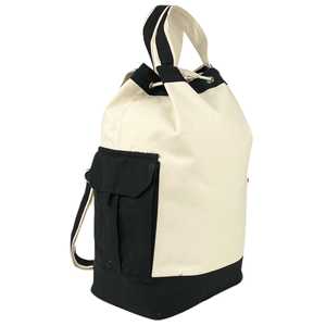 Bolsa de Viaje de Lona de Algodón Beige de Lujo Explorer, Bolsa de Fin de Semana Informal, Plegable, para Gimnasio, Uso en Exteriores, Forro de Poliéster, Bolsas de EE. UU. - Product Image 3
