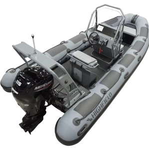 High field Patrol 540 Aluminium RIB 17 '9 "Bateau avec moteur Mercurys 115 HP-ME115 Nouveau stock - Product Image 1