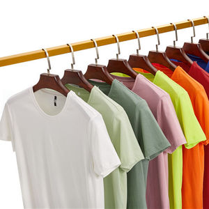 T-shirt pour homme, OEM personnalisé, vente en gros, logo imprimé, t-shirt en coton pour homme, manches courtes, t-shirt d'été, couleur unie, impression personnalisée - Product Image 2