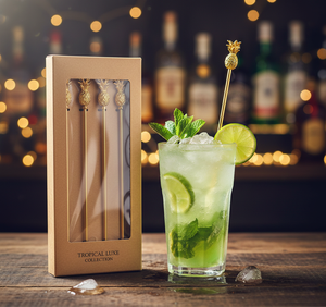 Grosir pengaduk koktail logam berbentuk nanas Bar tongkat putar minuman logam untuk Aksesori Bar peralatan Bar Minuman - Product Image 3